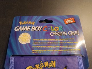 NUEVA Bolsa Pokémon Pikachu Game Boy Color Lila