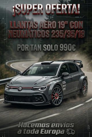 Llantas Oz Aero 19 con Neumáticos 235/35/19