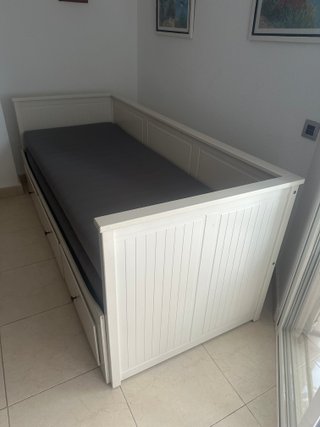 Diván Blanco Ikea Madera
