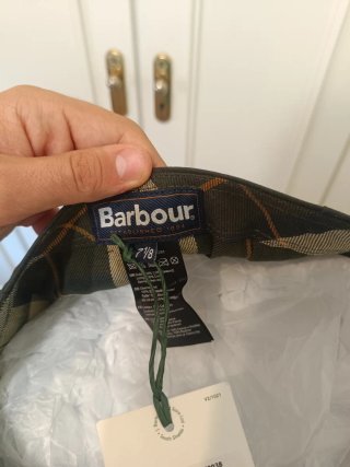 Gorra Barbour encerada negra
