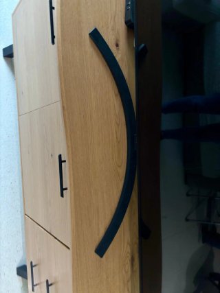 Mueble comedor madera y metal