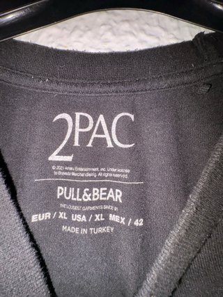 Maglietta 2Pac Tupac Nera