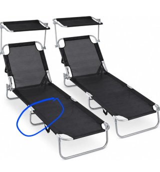 Tumbonas plegables para exterior