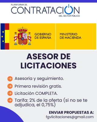 Gestor / Asesor de licitaciones a pymes