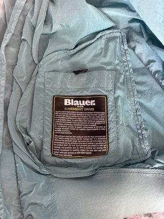 Blauer Giubbotto Uomo Teal L