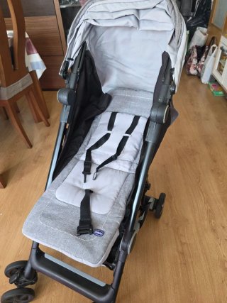 Silla de paseo Chicco plegado compacto +funda tran