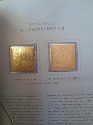 Francobolli Giovanni Paolo II