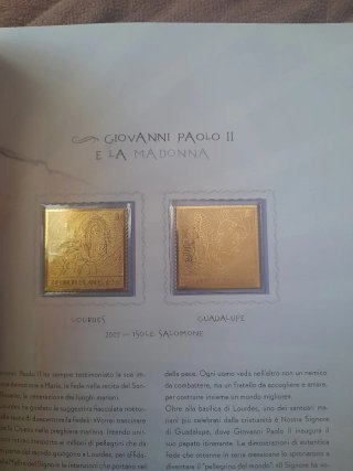Francobolli Giovanni Paolo II