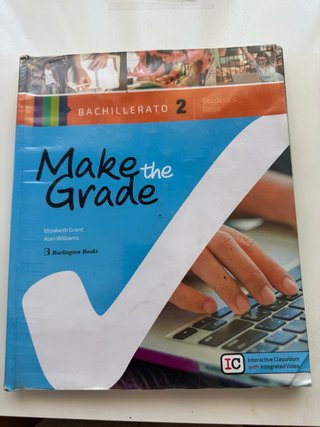 Make the Grade Bachillerato 2, Student's book