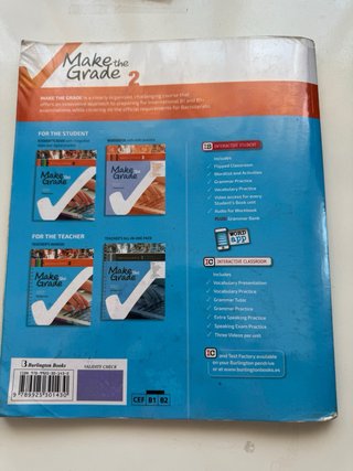 Make the Grade Bachillerato 2, Student's book