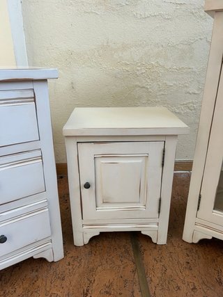 Conjunto 3 Muebles Auxiliares Blancos