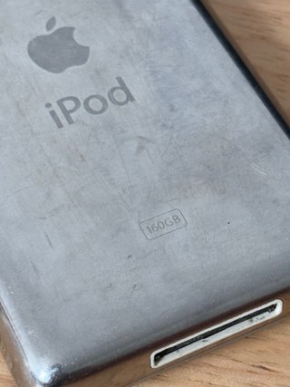 iPod Classic 160GB 7ª Gen Plata