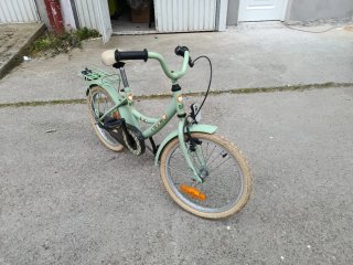 Bicicleta infantil 18 verde