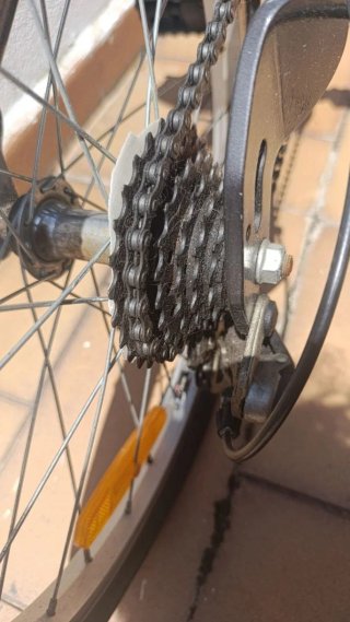 Bici Plegable RUNFIT Negra