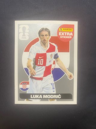 Cromos Panini Luka Modrić Extra Sticker