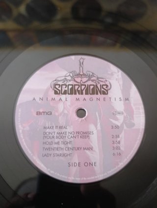 Scorpions Animal Magnetism Vinilo y CD