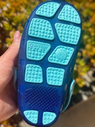 Crocs DeFonseca Azul Tubarão Tam 26/27