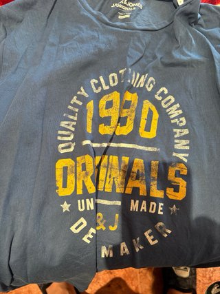 Camiseta Jack & Jones 1990 Originals Azul