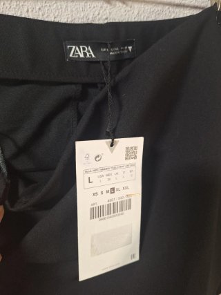 Falda pantalón Zara negra sin estrenar