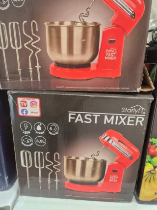 Amasadora Starlyf Fast Mixer Roja