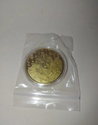Moneta Amuleto Cleopatra Portafortuna Talismano