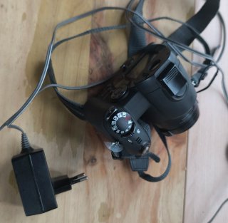 LOTE: Konica Minolta, Panasonic Lumix, lente