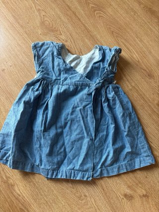 Vestido vaquero Sfera niña 12-18 meses