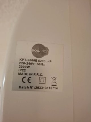 Calefactor de pared