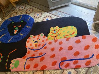 Alfombra Ikea x Misaki Kawai