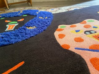 Alfombra Ikea x Misaki Kawai