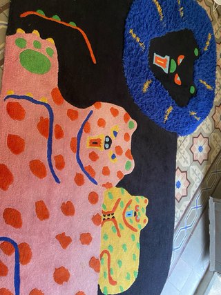 Alfombra Ikea x Misaki Kawai