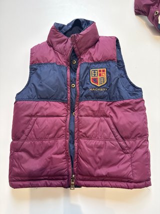Chaleco Hackett 5-6 años Azul Marino