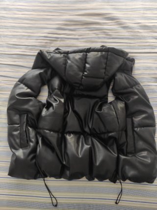 Chaleco acolchado mujer con capucha Talla M