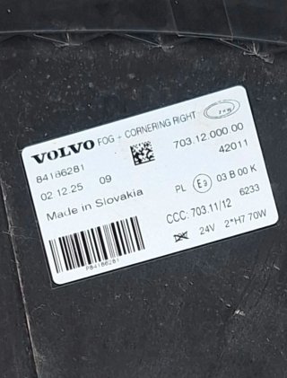 Faros Antiniebla Volvo FH4