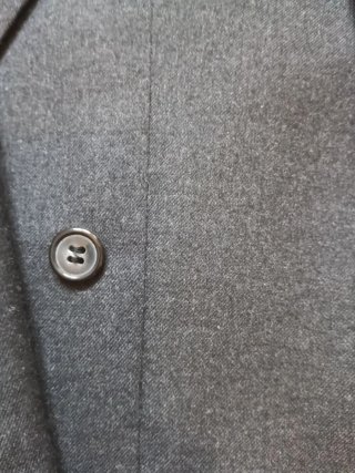 Chaqueta de traje gris