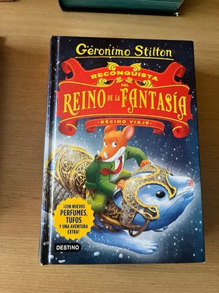 Lote de 8 libros del mundo de Geronimo Stilton