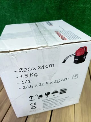 Kekai Aspirador de Cenizas Compacto 4 litros Adria