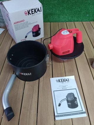 Kekai Aspirador de Cenizas Compacto 4 litros Adria