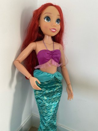Muñeca Ariel Sirenita Disney 80 cm