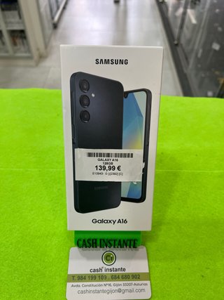 Samsung Galaxy A16 128GB Negro