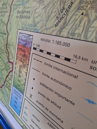Mapa físico Comunidad Foral de Navarra Vicens Vive