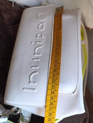 Bandolera Desigual Blanca Verano