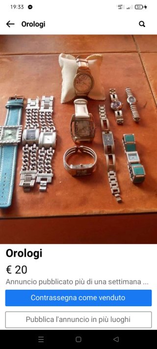 Lotto Orologi Vintage