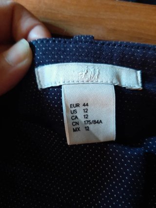 Pantalón vestir mujer azul marino