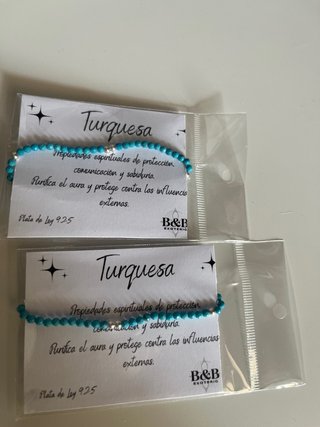 Pulsera Turquesa Plata 925 B&B Exoteric