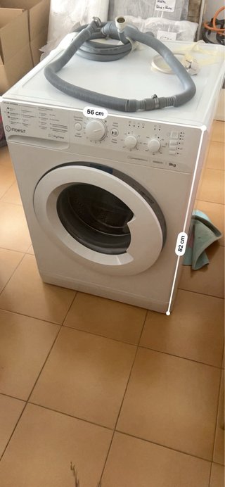 Lavadora Indesit 9kg 1000rpm
