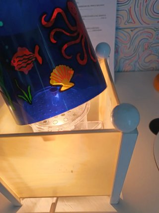 Lampada Girevole Tema Marino