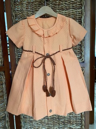 Vestido artesanal talla 4
