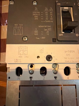 Siemens VL160 Interruptor Automático 160A