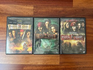 Piratas del Caribe DVD - Pack 3 Películas